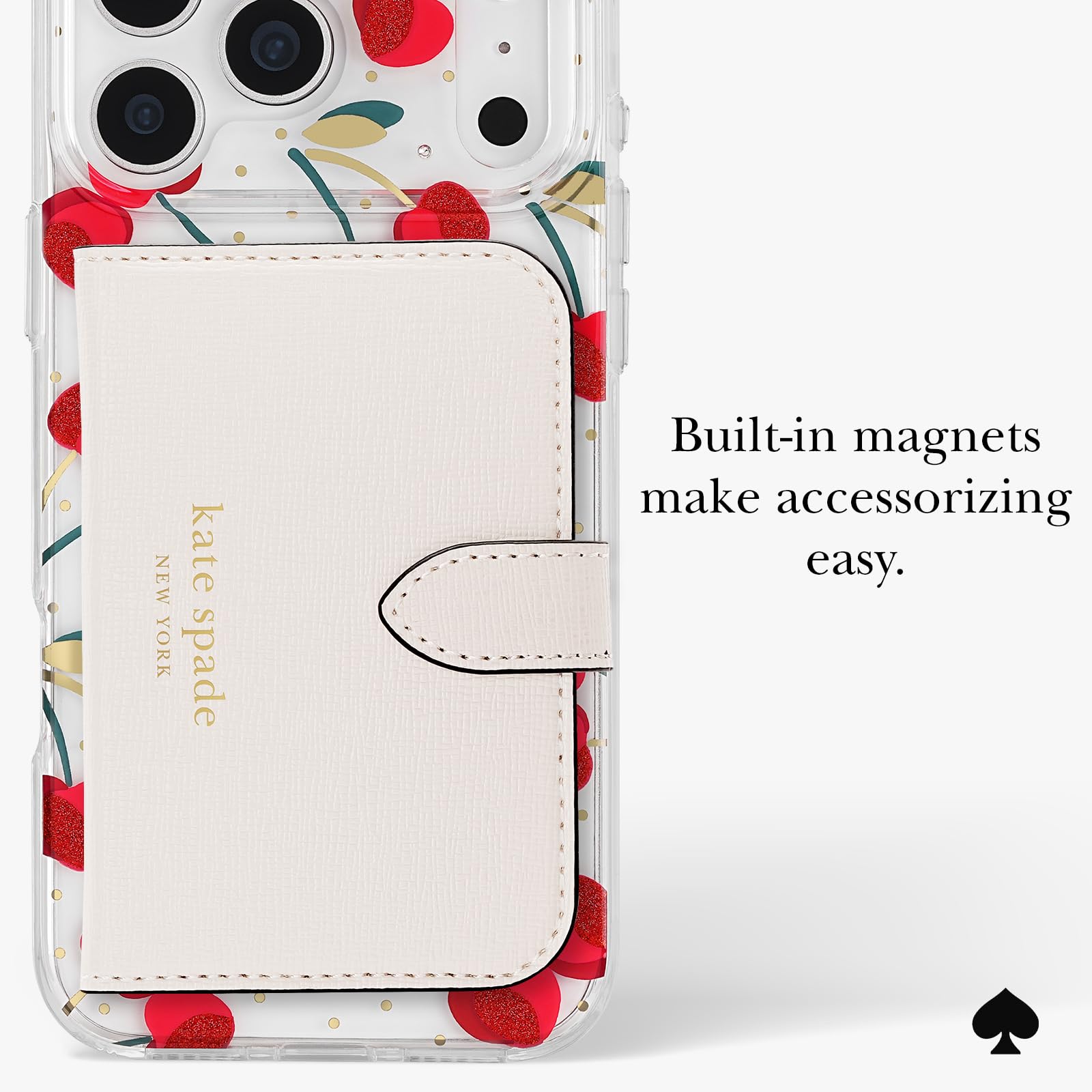 kate spade チェリー柄 iPhone17 Proケース Amazon.com: kate spade new york iPhone 17 Pro Case - Compatible